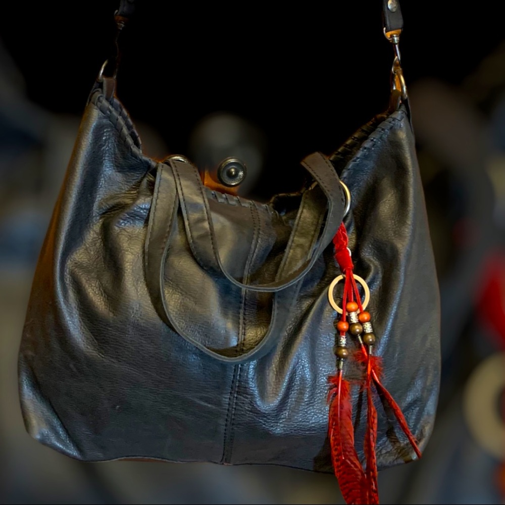 NWTS Patricia Nash Soft Leather Crossbody Satchel